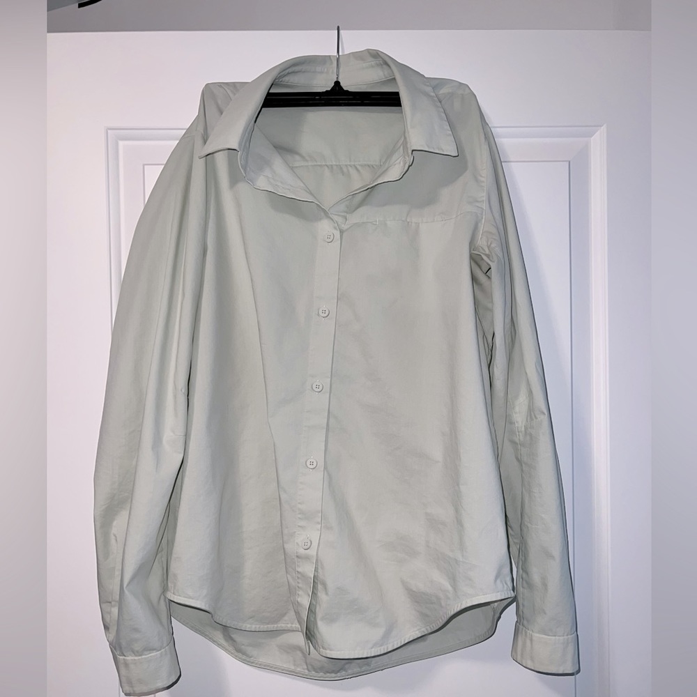 Lululemon Full Day Ahead Button Down Shirt